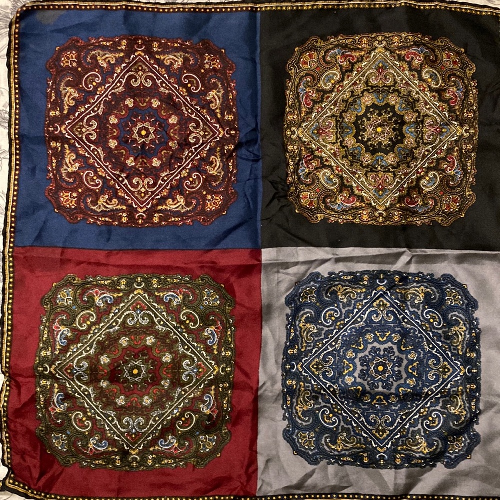 Italian silk scarf